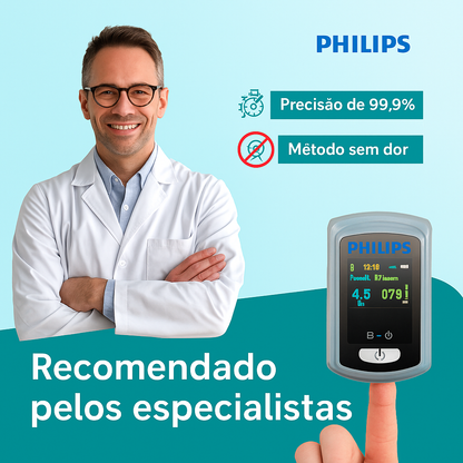Philips GlucoMax PRO™ – Medidor de glicose não invasivo