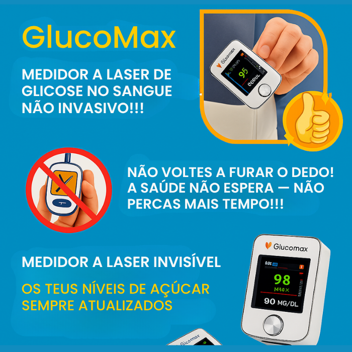 GlucoMax 11 em 1 – Paga 1, recebe 2 + Oferta!